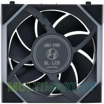 Вентилятор для корпуса Lian Li Uni Fan SL 120 Wireless LCD (G99.12SLLCD1W1B.R0) картинка 4